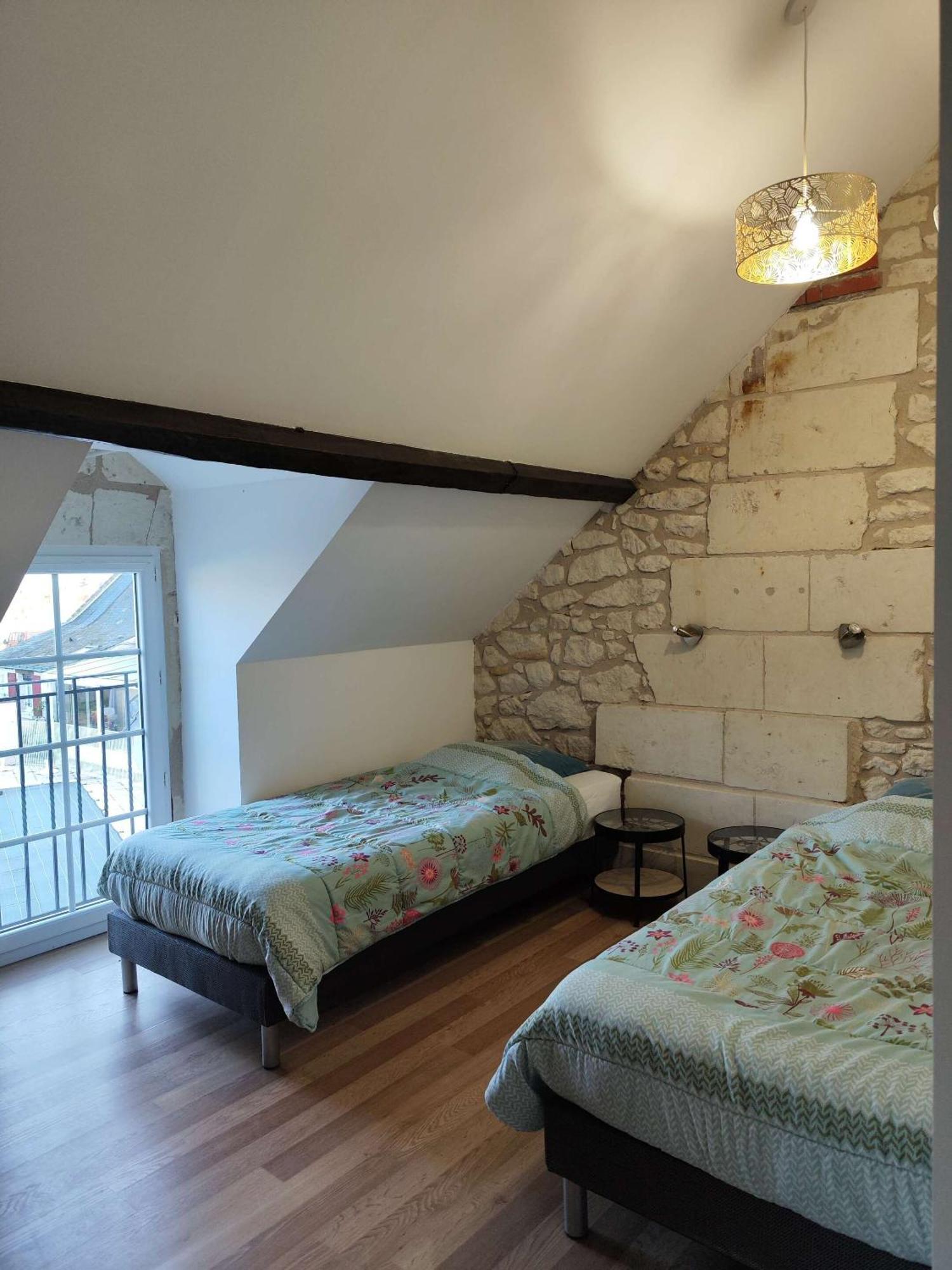 Gites Les Volets Rouges D'Allonnes Allonnes  Zimmer foto